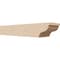 Ekena Millwork 6in. W x 4in. H x 24in. L Garner Woodgrain TimberThane Rafter Tail, Primed Tan RFTUR06X04X24GARRCPR - alternate 1